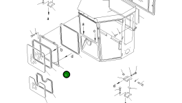 Кронштейн 23D-950-1120 Komatsu