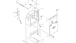 Опора 23C-54-15140 Komatsu