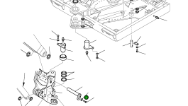 Палец 21D-70-14220 Komatsu