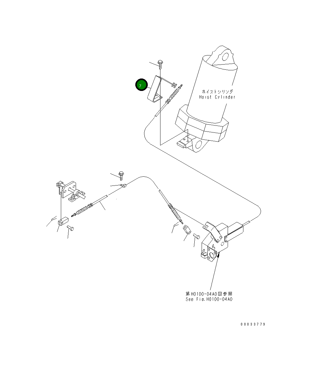Кронштейн 567-43-73280 Komatsu