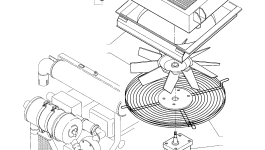 Масляный радиатор 875001130 Komatsu