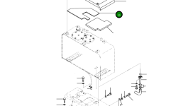 Лист 423-60-51271 Komatsu