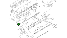 Кронштейн 6166-11-7490 Komatsu