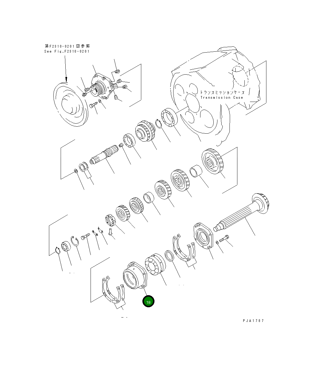 Клетка 14X-14-11132 Komatsu