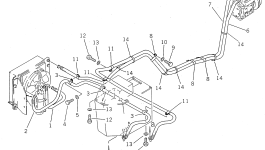 Шланг 421-963-1210 Komatsu
