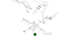 Кронштейн 41E-62-33240 Komatsu