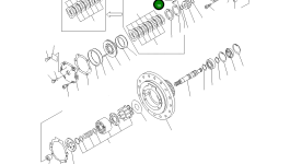 Палец 259-82-23460 Komatsu