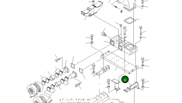 Кронштейн 6215-11-4560 Komatsu