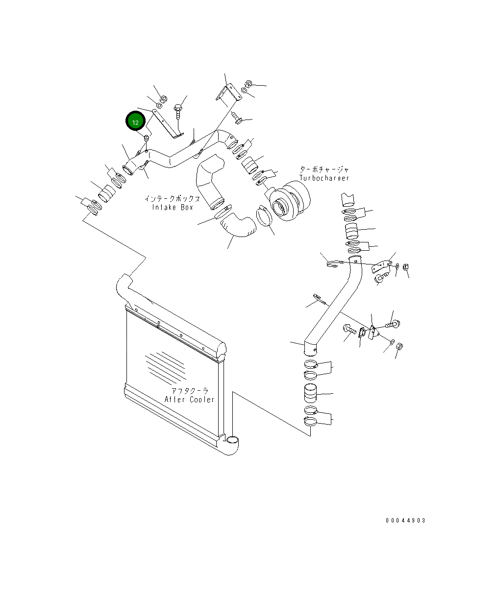 Кронштейн 569-02-88380 Komatsu