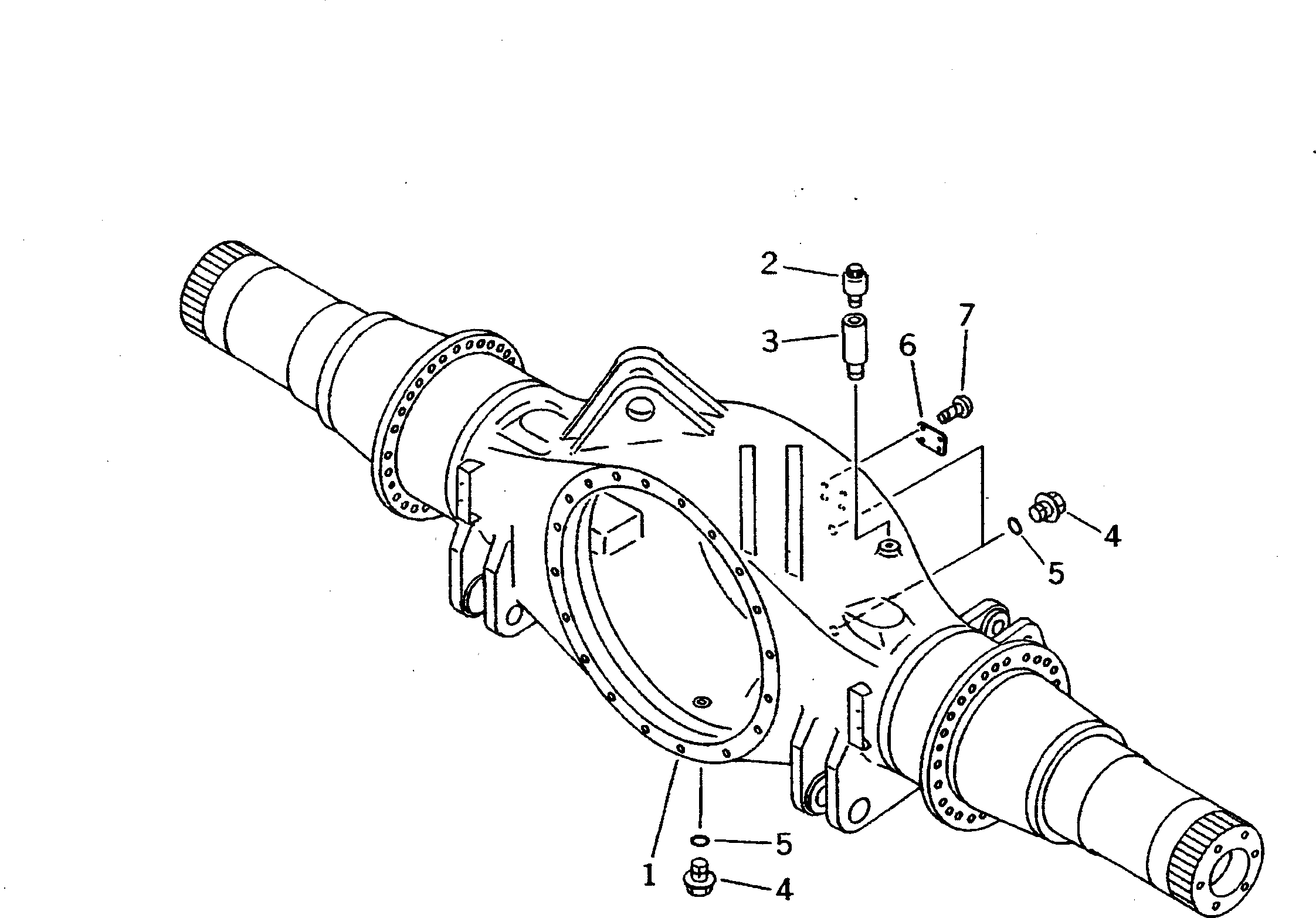 Корпус 569-22-63101 Komatsu