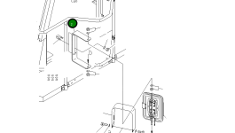 Кронштейн 569-54-88740 Komatsu