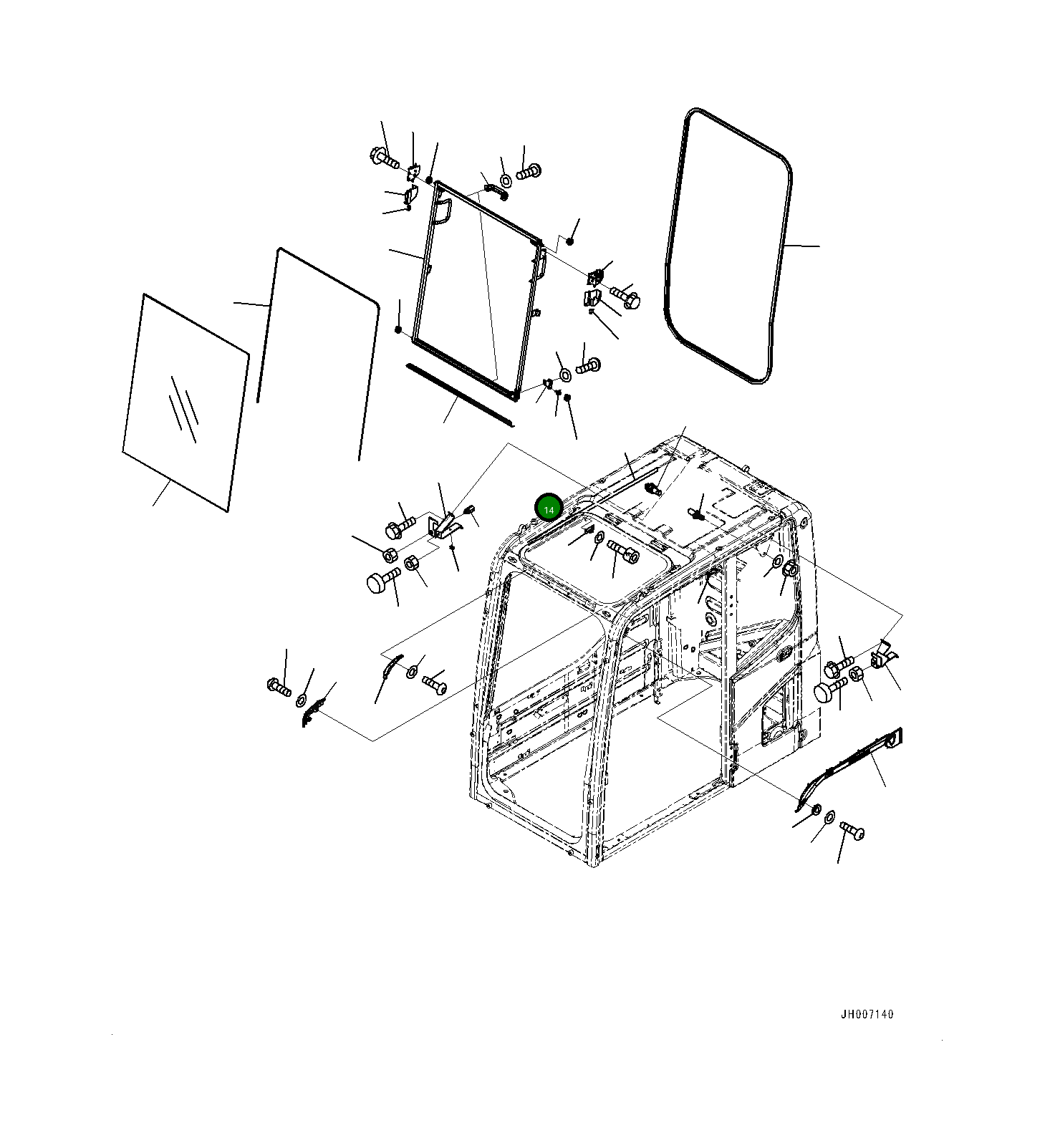 Палец 20Y5312330 Komatsu