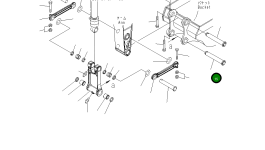 Палец 22U-70-11672 Komatsu
