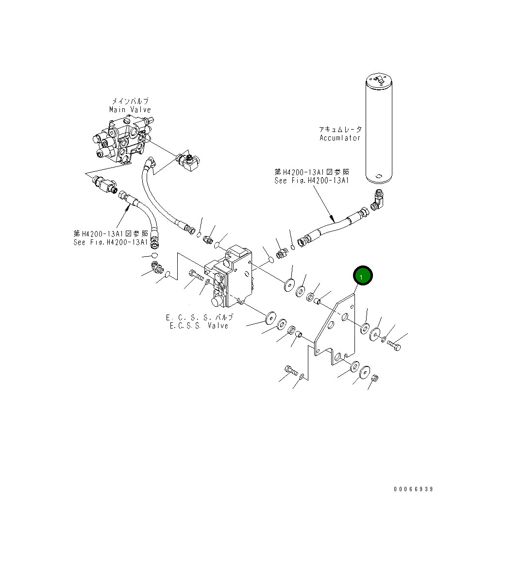 Кронштейн 418-S99-3141 Komatsu