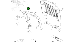Кронштейн 423-54-61151 Komatsu