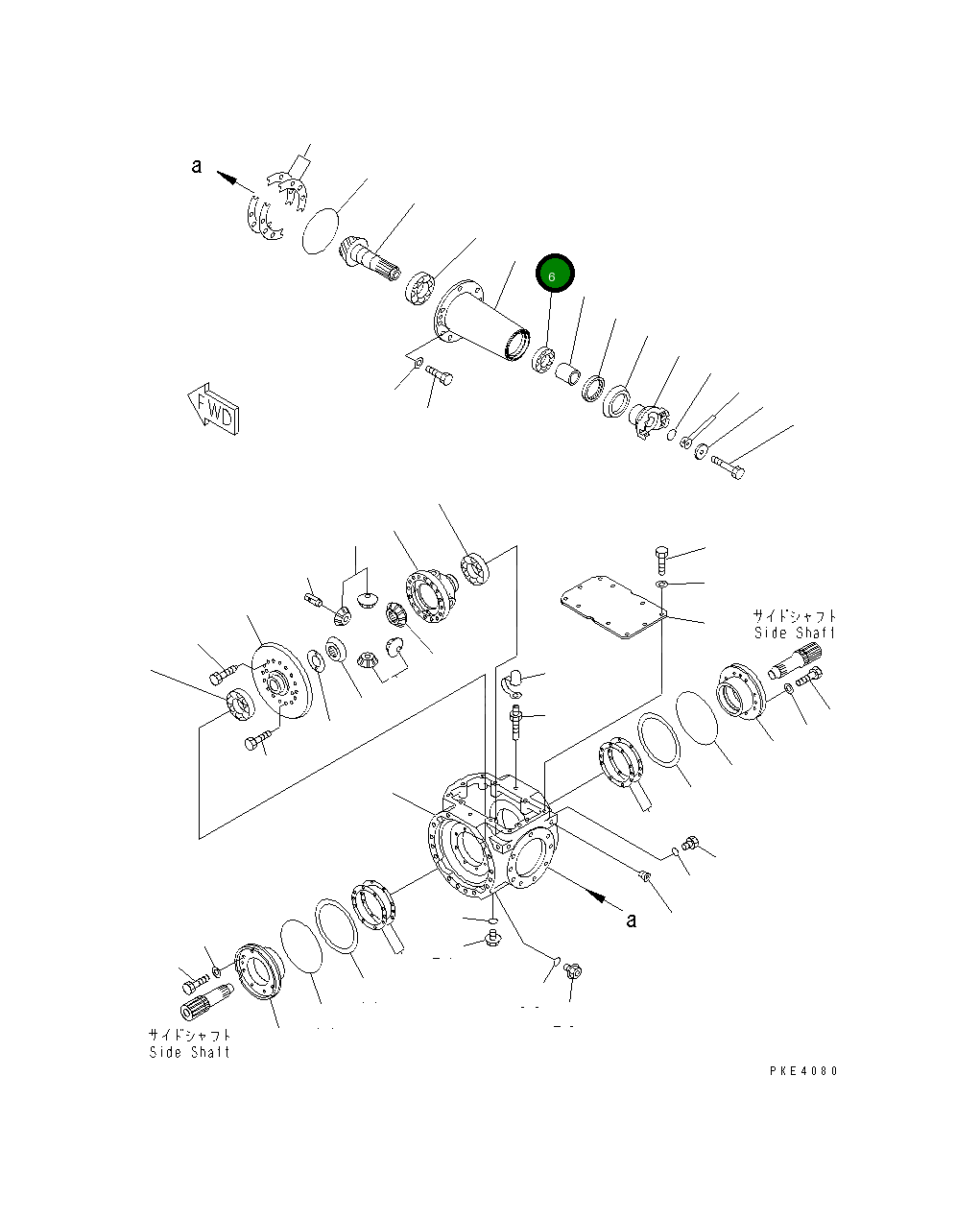 Клетка 415-22-21150 Komatsu