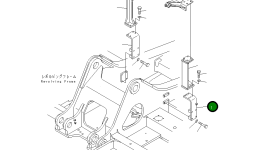 Кронштейн 207-970-6110 Komatsu
