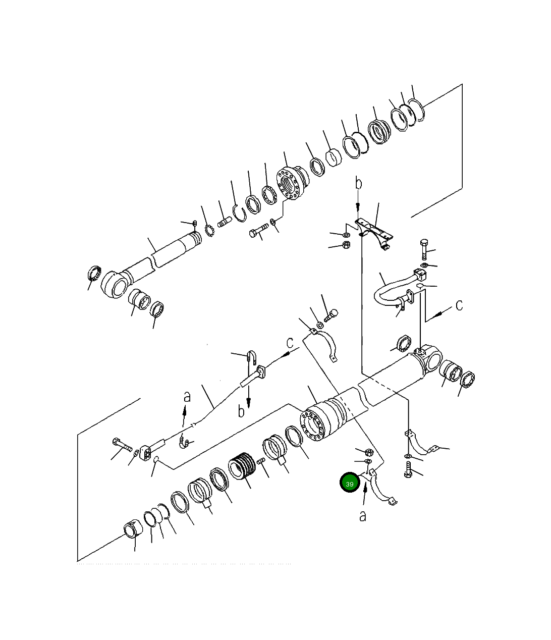 Кронштейн 707-88-21180 Komatsu