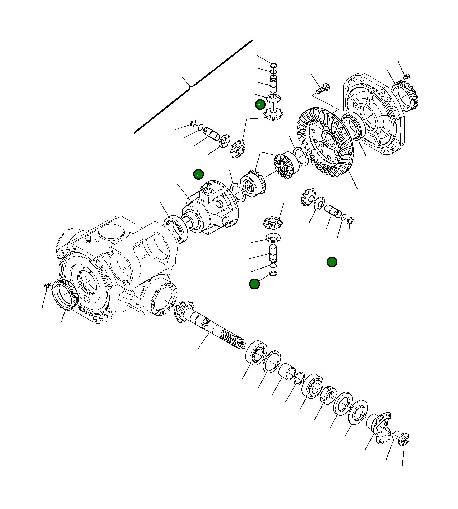 Палец 226-22-11390 Komatsu