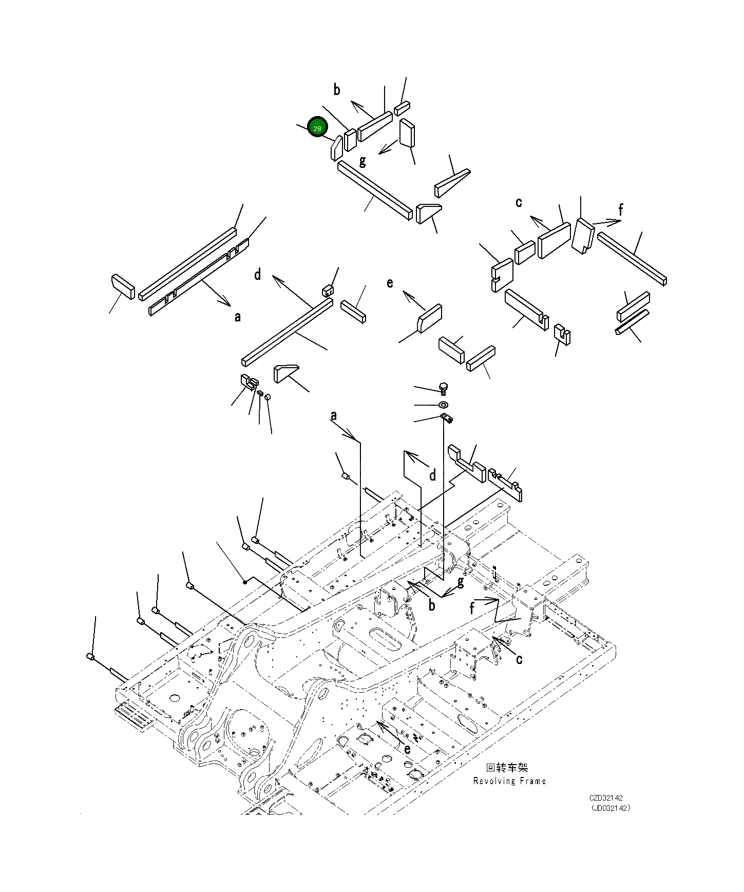 Лист 21M-46-21880 Komatsu