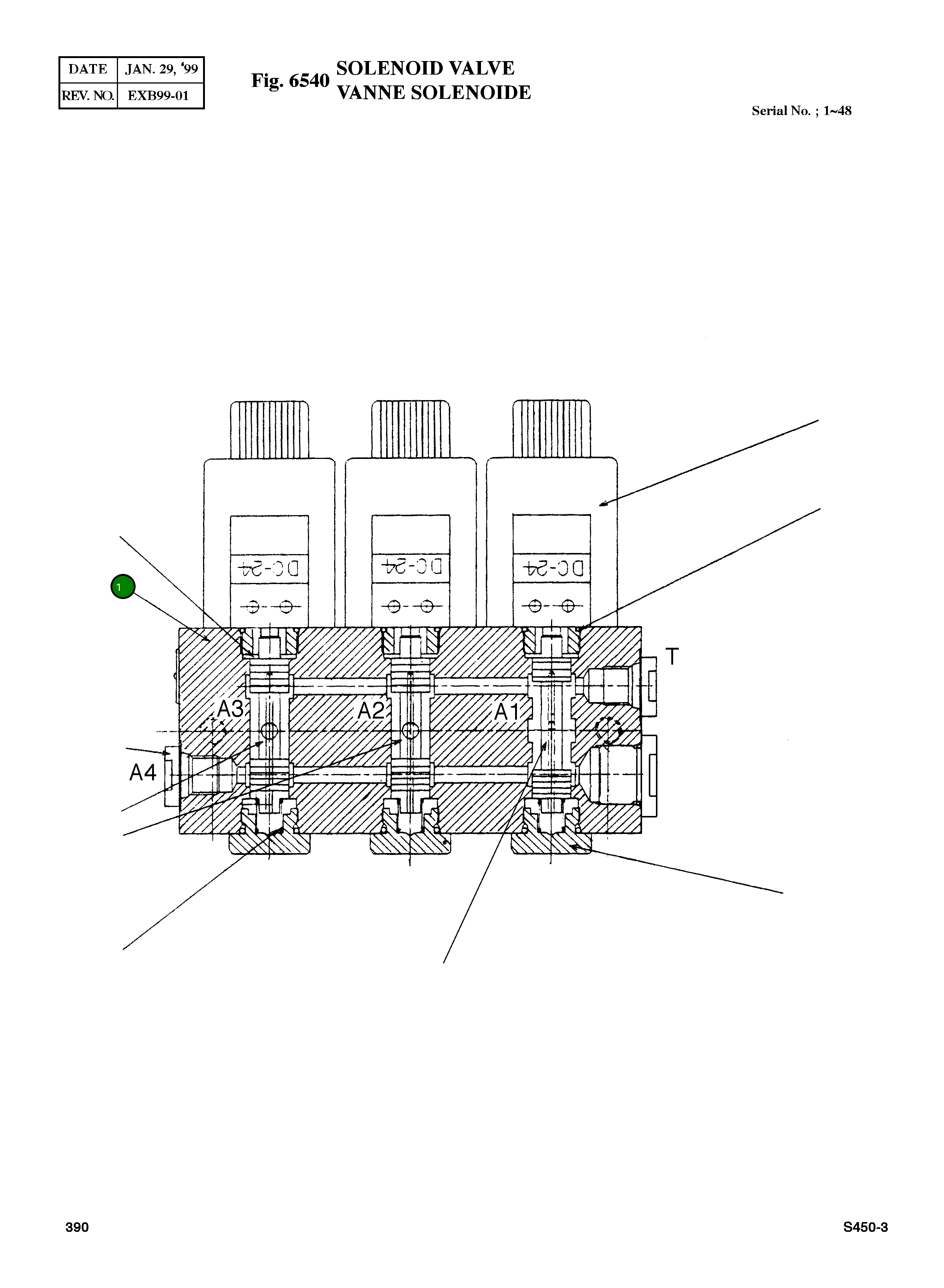 Корпус HE4B00154 Komatsu