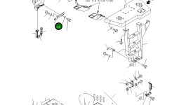Кронштейн 41E-54-24150 Komatsu