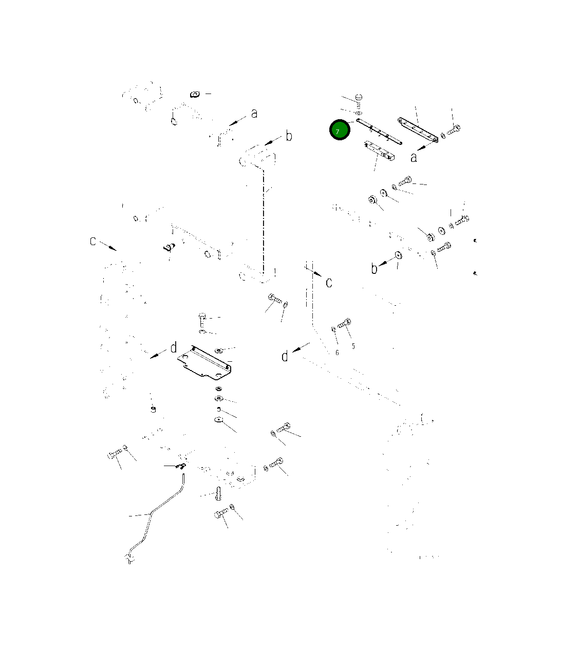 Кронштейн 419-03-52660 Komatsu