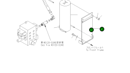 Кронштейн 423-S99-3111 Komatsu