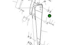 Палец 22U-70-12190 Komatsu