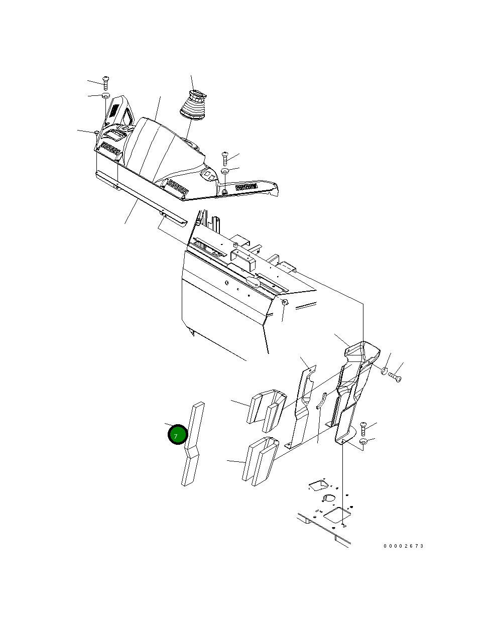 Лист 418-54-33142 Komatsu