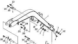 Палец 21U-70-21130 Komatsu
