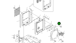 Кронштейн 21U-03-31311 Komatsu