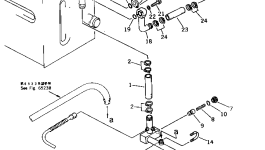 Трубка 205-62-71913 Komatsu