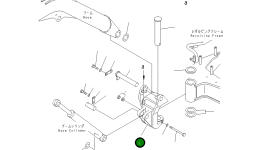 Кронштейн 20M-70-81114 Komatsu