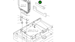 Кронштейн 10S-03-21172 Komatsu