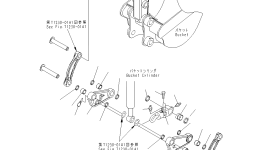 Палец 22L-70-22370 Komatsu