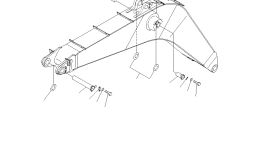 Палец 21N-70-11370 Komatsu