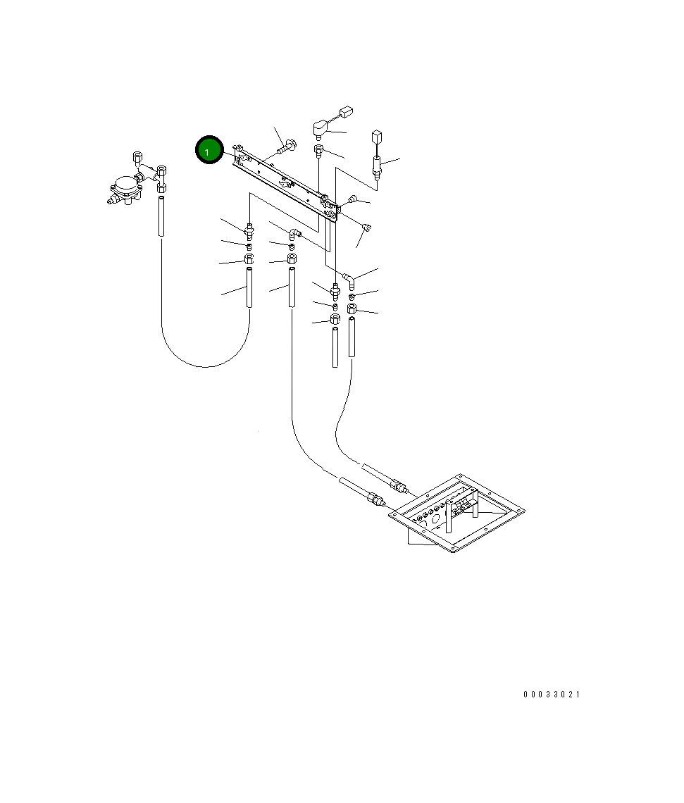 Кронштейн 567-88-76220 Komatsu