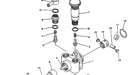 Подкачивающий насос, в сборе ND092100-1230 Komatsu