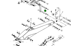 Палец 2123-1988 Komatsu