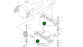 Кронштейн 42C-Z89-3860 Komatsu