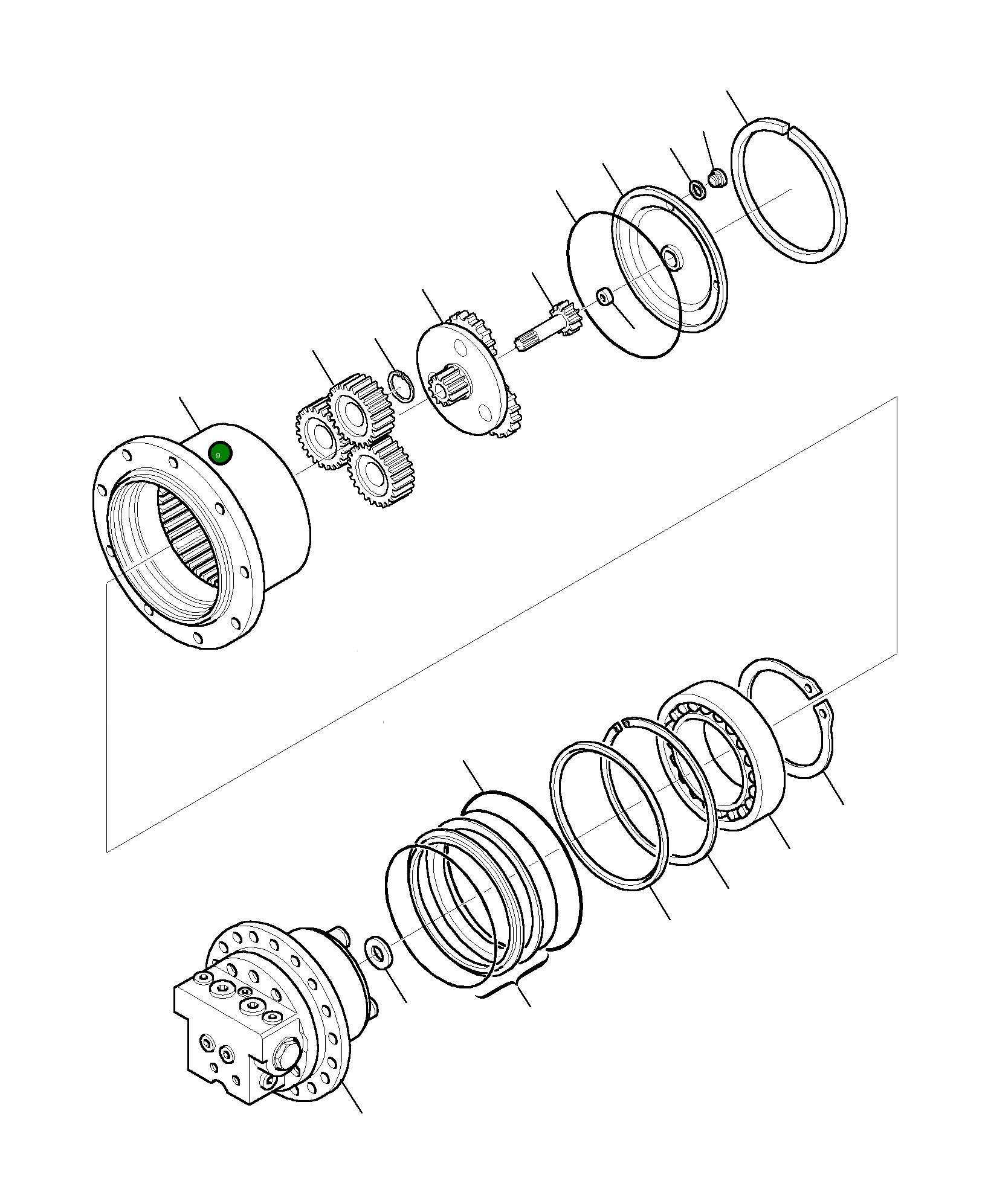 Корпус 843200676 Komatsu