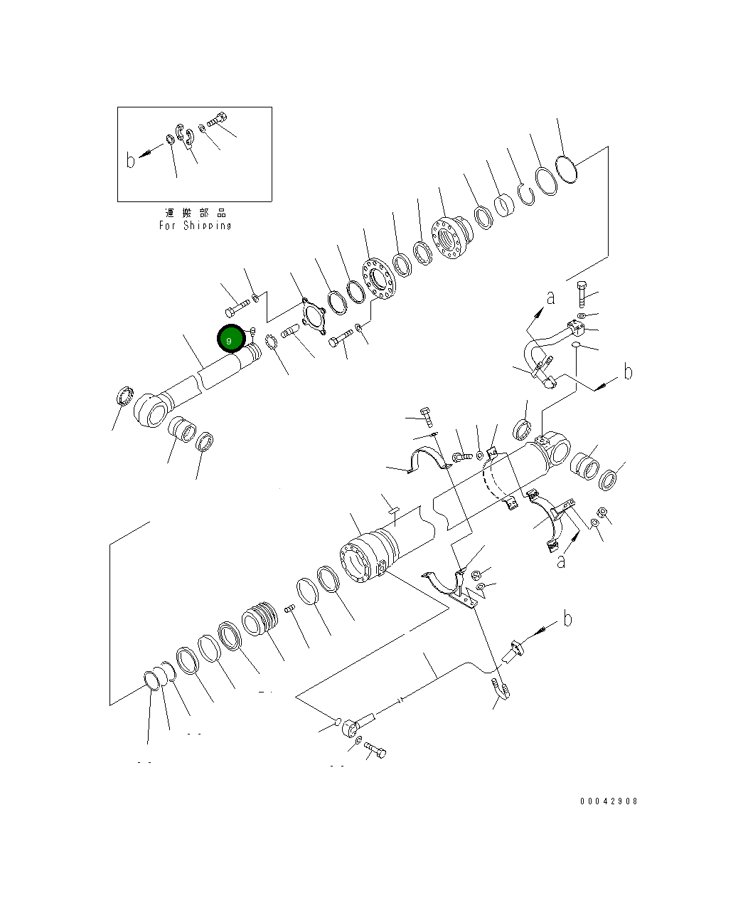 Колпак 707-71-91510 Komatsu