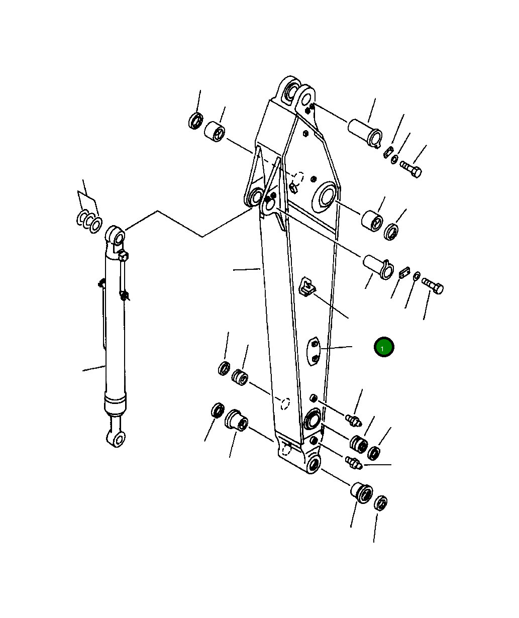 Кронштейн 208-970-5380 Komatsu