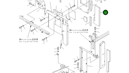 Лист 21P-54-K2440 Komatsu