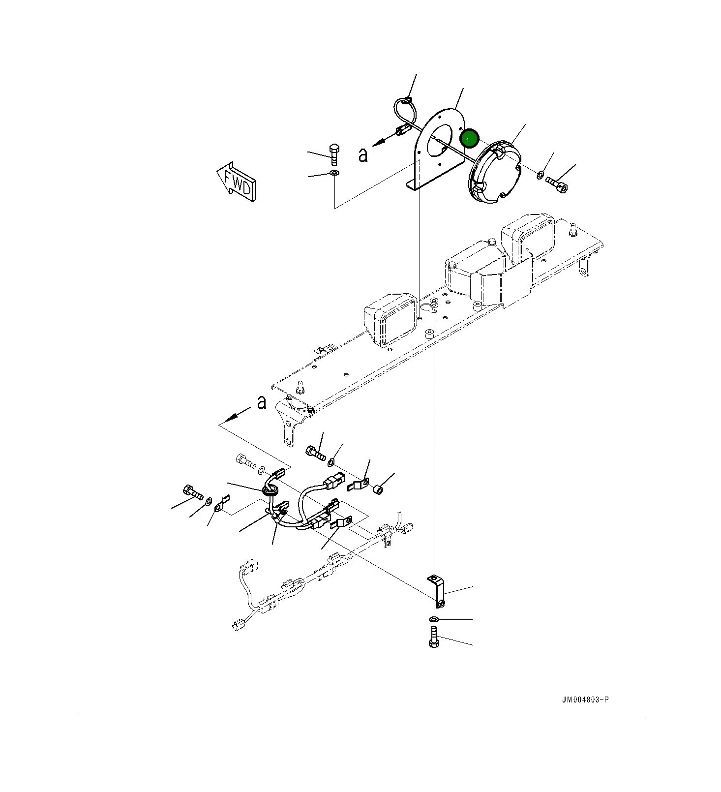 Кронштейн 561-86-8A810 Komatsu