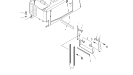 Капот 419-54-22570 Komatsu