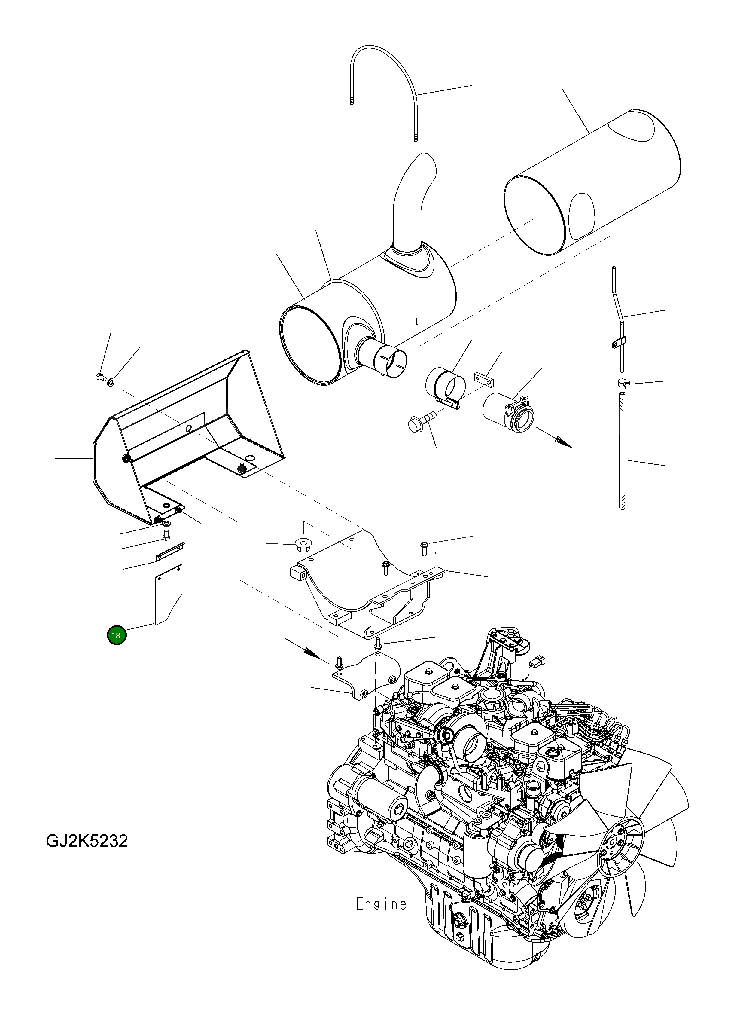 Лист 20J-01-11270 Komatsu