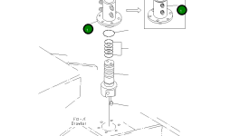 Корпус 23D-60-34710 Komatsu