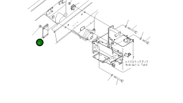 Кронштейн 569-60-81321 Komatsu